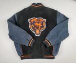 NFL Chicago Bears Suede Leather Jacket
