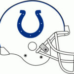 NFL Indianapolis Colts Team Helmet Logo Patch