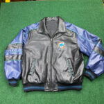 NFL Miami Dolphins Carl Banks G III Leather Jacket