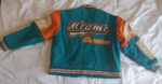NFL Miami Dolphins Vintage Retro Varsity Jacket