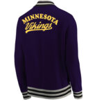 NFL Minnesota Vikings Purple Wool Jacket