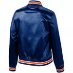 Navy Chicago Bears Lightweight Full Snap Jacket