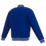 New York Mets Embroidered Logo Royal Wool Jacket