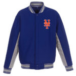 New York Mets Wool Jeff Hamilton Royal Jacket