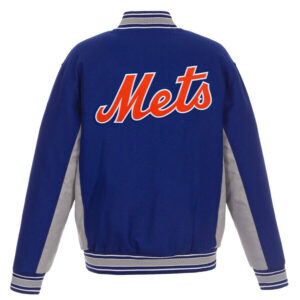 New York Mets Wool Jeff Hamilton Royal Jacket