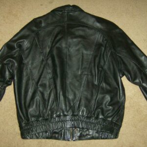 Pro Player Black Detroit Lions Leather Jacket