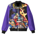 Purple Kids Next Door Printed Jacket