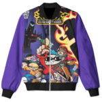 Purple Kids Next Door Printed Jacket