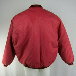 Red Arizona Cardinals Satin Full Snap Jacket
