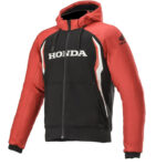 Red Black Honda Motorcycle Hooded Jacket