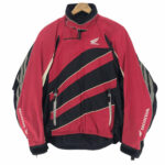 Red Black Honda Motorcycle Racing Textile Jacket