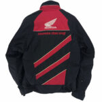Red Black Honda Motorcycle Racing Textile Jacket