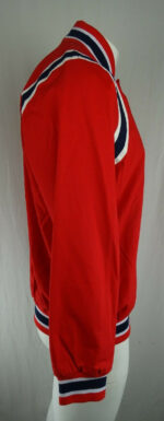 Red Vintage MLB Boston Red Sox Cotton Jacket