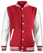 Red Vintage NFL Buffalo Bills Cotton Jacket