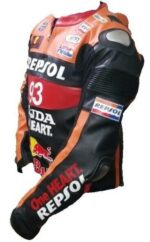 Repsol Honda Motorcycle Racing Leather Jacket