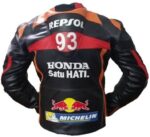Repsol Honda Motorcycle Racing Leather Jacket
