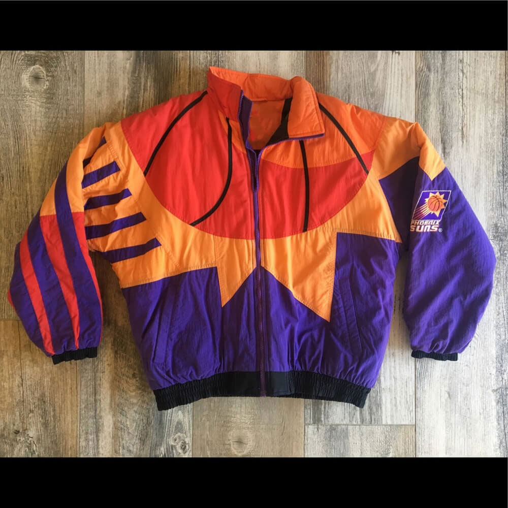 NBA Phoenix Suns Varsity Jacket - Black – October's Very Own Online USA