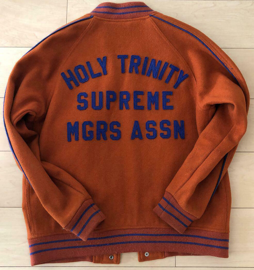 Supreme Holy Trinity Varsity JKT スタジャンM