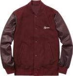 Supreme-Team-Burgundy-Varsity-Jacket