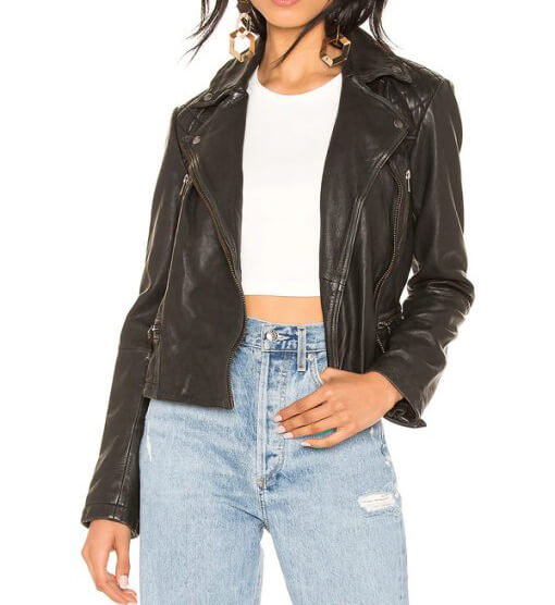 Ted Lasso Flo Collins Black Leather Jacket (6) Ted Lasso Flo Collins Black Leather Jacket