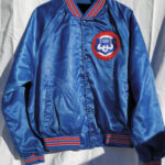 Vintage 1980s MLB Chicago Cubs Satin Jacket
