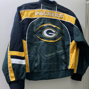 Vintage 90s NFL Green Bay Packers Varsity Jacket