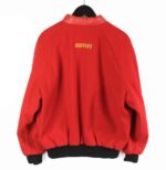 Vintage Ferrari Red Wool Varsity Jacket