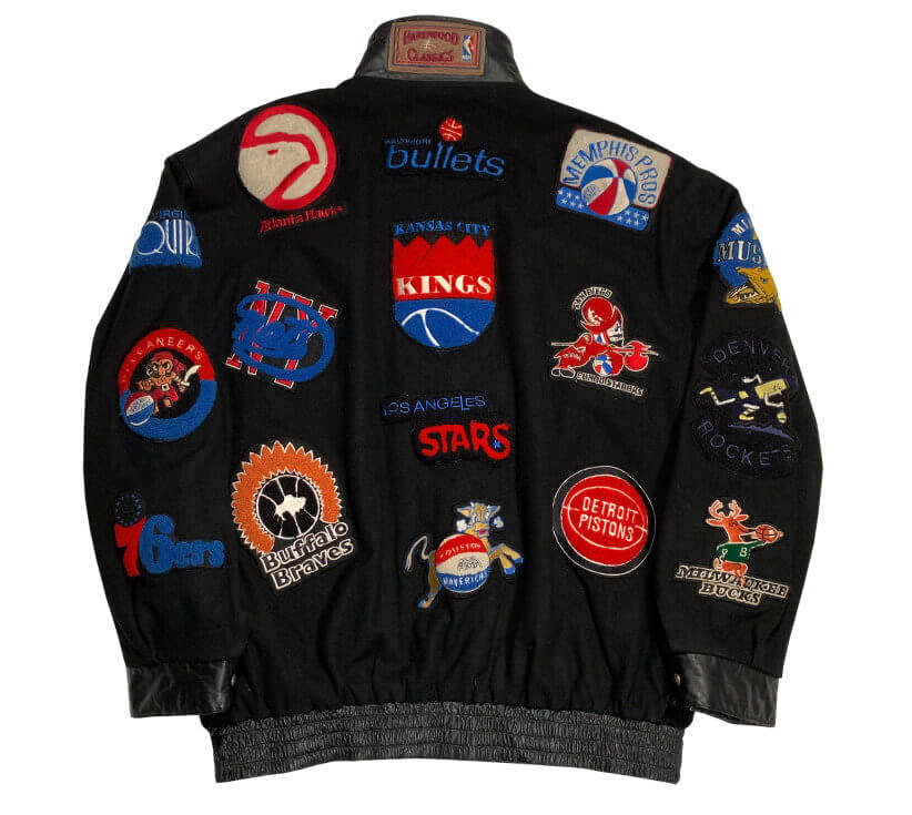 Maker of Jacket NBA Team Jeff Hamilton Bomber Jacket