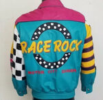 Vintage Jeff Hamilton Race Rock Leather Jacket