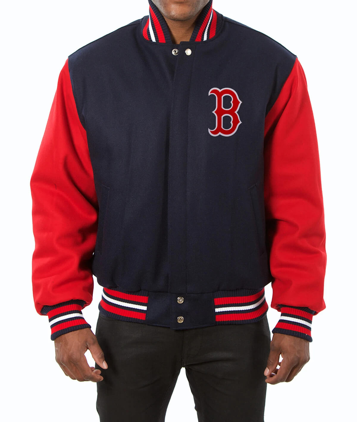 Maker of Jacket MLB Boston Red Sox Vintage Wool