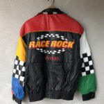 Vintage Race Rock Orlando Leather Jacket