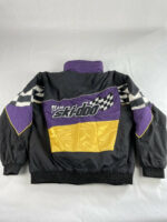 Vintage Team Ski Doo Black Purple Snowmobile Jacket