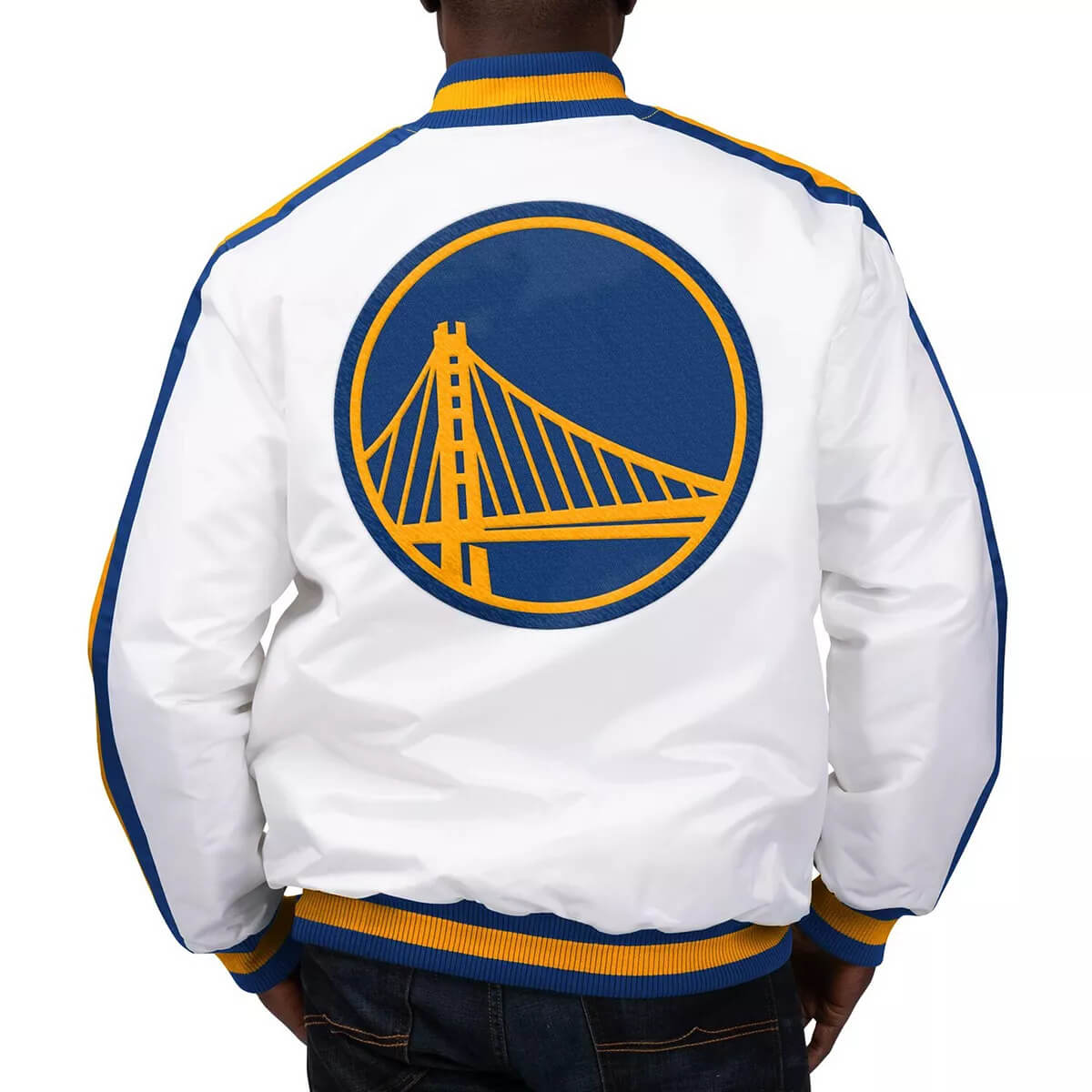 Golden State Warriors White Jacket