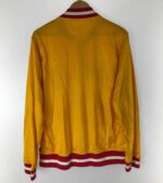 Yellow Supreme Satin Varsity Jacket