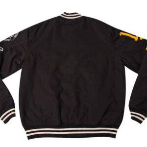 10 Deep Loose Cannon Black Letterman Jacket