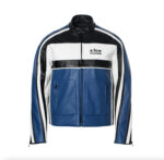 A Few Good Kids Blue Leather Jacket