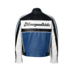 A Few Good Kids Blue Leather Jacket