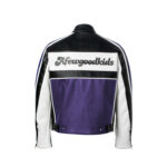 A Few Good Kids Purple Leather Jacket