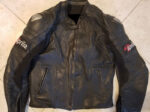 Aprilia Motorcycle Black Leather Jacket