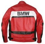 BMW Motorcycle Red And Black Racing Leather Jacket