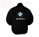 Black BMW 335xi Racing Windbreaker Jacket