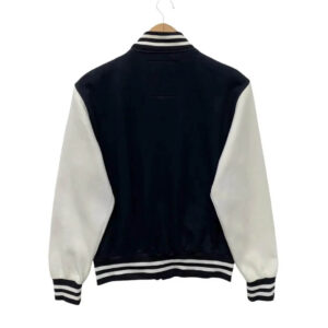 Black White New York Mets Varsity Jacket