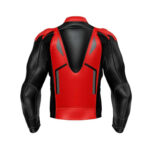 Ducati Black And Red Motorcycle Leather Jacket