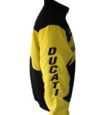 Ducati Black Yellow Racing Windbreaker Jacket