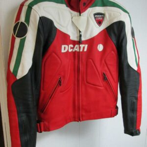 Ducati Corse Motorcycle Leather Jacket