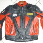 Ducati Michelin Motorcycle Racing Leather Jacket