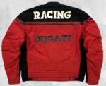 Ducati Motorcycle Racing Red And Black Textile Jacket