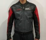 Ducati Performance Foggy Motorcycle Leather Jacket