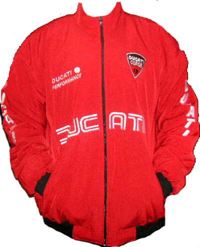 Ducati Red Racing Windbreaker Jacket 1 Ducati Red Racing Windbreaker Jacket