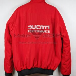 Ducati Red Racing Windbreaker Jacket